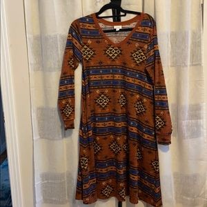 Lularoe Emily long sleeve dress